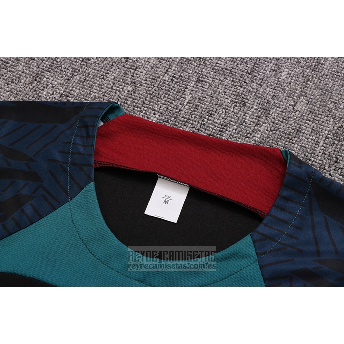 Chandal del Portugal Manga Corta 2022-2023 Negro - Pantalon Corto